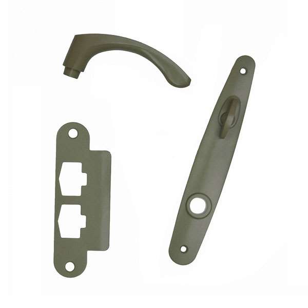 Andersen Tribeca Style (Single Active) Interior Hardware Set in Stone - Left Hand - Half Kit | WindowParts.com.