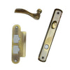 Andersen Newbury Style (Single Active) Interior Hardware Set in Antique Brass - Left Hand - Half Kit | WindowParts.com.