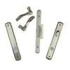 Andersen Newbury Style (Double Active) Interior Hardware Set in Satin Nickel - Half Kit | WindowParts.com.