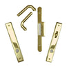 Andersen Anvers Style (Double Active) Interior Hardware Set in Bright Brass - Half Kit | WindowParts.com.