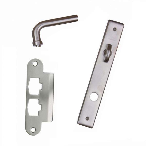 Andersen Anvers Style (Single Active) Interior Hardware Set in Satin Nickel - Left Hand - Half Kit | WindowParts.com.