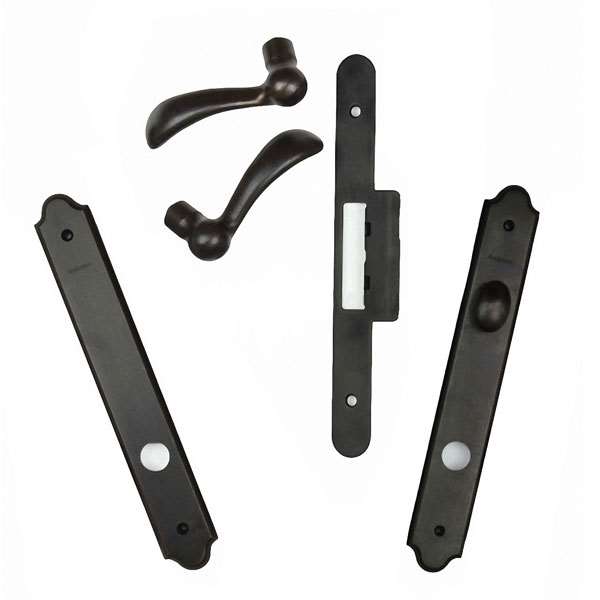 Andersen Encino Style (Double Active) Interior Hardware Set in Distressed Bronze - Half Kit | WindowParts.com.