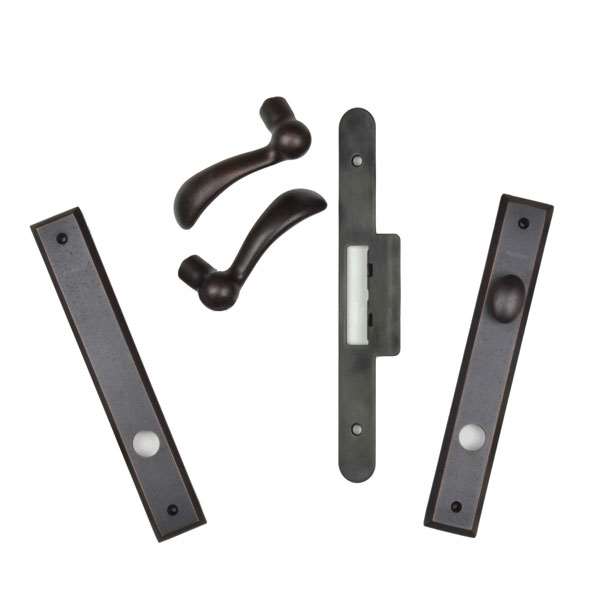 Andersen Yuma Style (Double Active) Interior Hardware Set in Distressed Bronze - Half Kit | WindowParts.com.