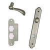 Andersen Encino Style (Single Active) Interior Hardware Set in Distressed Nickel - Left Hand - Half Kit | WindowParts.com.