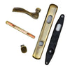 Andersen Newbury Style (Single Active) Exterior Hardware Set in Antique Brass - Right Hand - Half Kit | WindowParts.com.