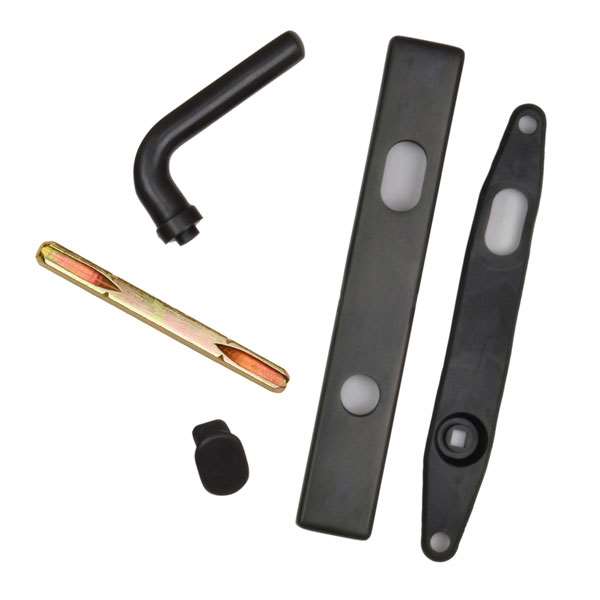 Andersen Anvers Style (Single Active) Exterior Hardware Set in Oil Rubbed Bronze - Right Hand - Half Kit | WindowParts.com.