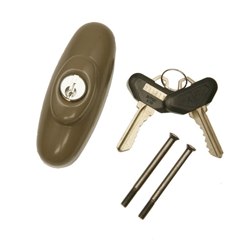 Andersen Tribeca Style - Exterior Keyed Lock with Keys (Left Hand)  in Stone | WindowParts.com.