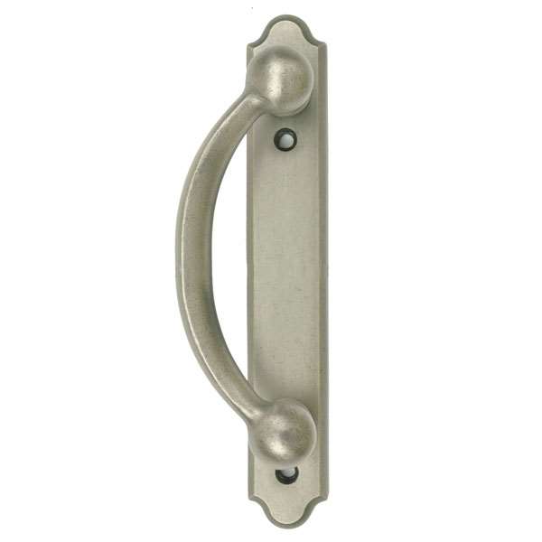 Andersen Encino Style Handle (Left Hand Interior or Right Hand Exterior) in Distressed Nickel Finish | WindowParts.com.