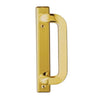 Andersen Anvers Style Handle (Right Hand Interior or Left Hand Exterior) in Bright Brass Finish | WindowParts.com.