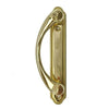 Andersen Whitmore Style Handle (Left Hand Interior or Right Hand Exterior) in Bright Brass Finish | WindowParts.com.