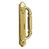 Andersen Covington Style Handle (Left Hand Interior or Right Hand Exterior) in Bright Brass Finish | WindowParts.com.
