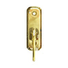 Andersen Newbury Style Gliding Door Thumb Latch in Bright Brass | WindowParts.com.