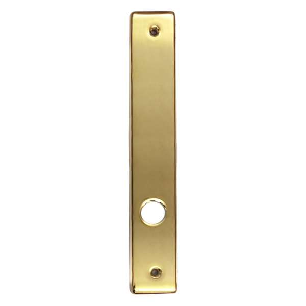 Andersen Anvers Style (Passive-Panel) Interior Escutcheon Plate in Bright Brass finish | WindowParts.com.