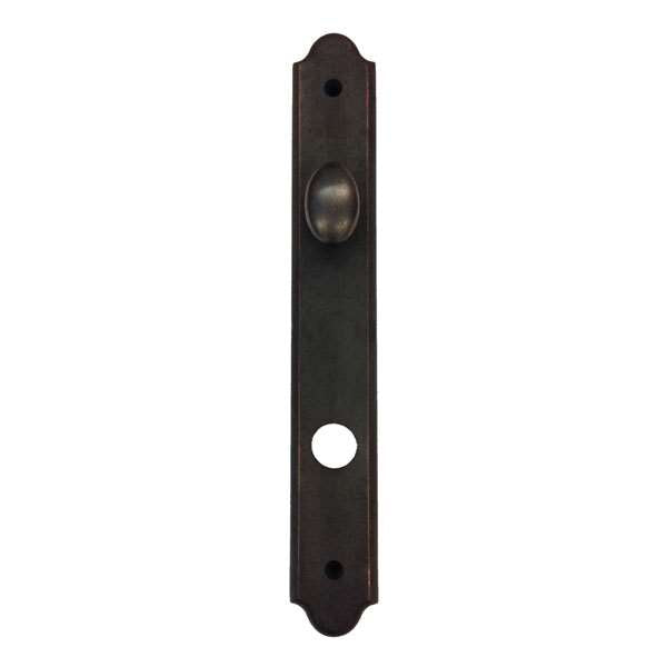 Andersen Encino Style (Active-Panel) Interior Escutcheon Plate in Distressed Bronze finish | WindowParts.com.