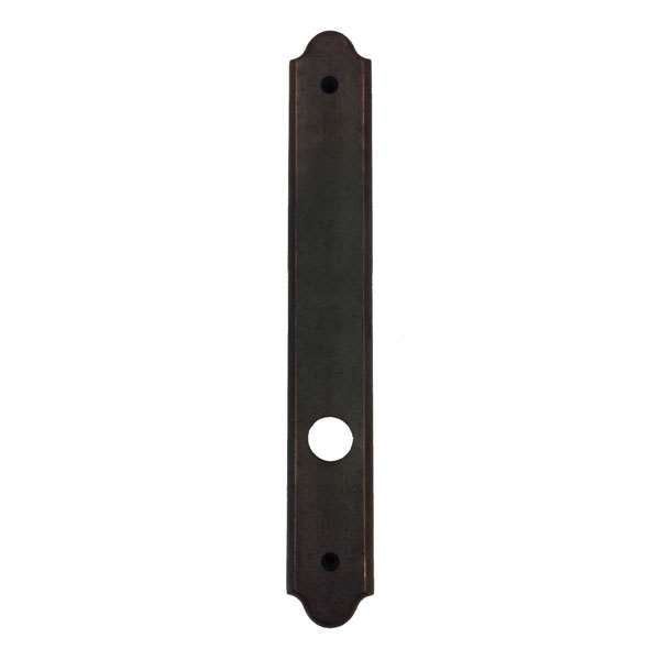 Andersen Encino Style (Passive-Panel) Interior Escutcheon Plate in Distressed Bronze finish | WindowParts.com.