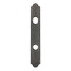 Andersen Encino Style (Active-Panel) Exterior Escutcheon Plate in Distressed Nickel finish | WindowParts.com.