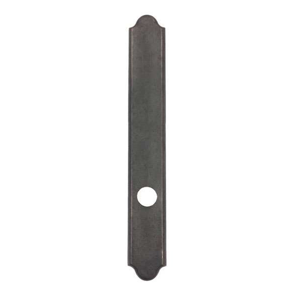 Andersen Encino Style (Passive-Panel) Exterior Escutcheon Plate in Distressed Nickel finish | WindowParts.com.