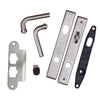 Andersen Anvers Style (Single Active) Hinged Door Hardware Set in Satin Nickel | WindowParts.com.