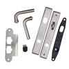 Andersen Anvers Style (Single Active) Hinged Door Hardware Set in Satin Nickel | WindowParts.com.