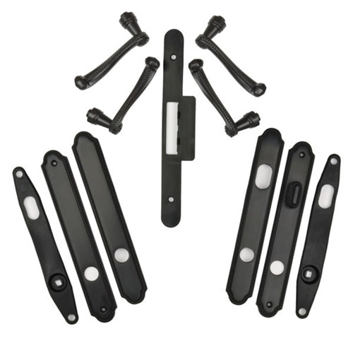 Andersen Whitmore Style (Double Active) Hinged Door Hardware Set in Oil Rubbed Bronze | WindowParts.com.