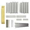 Andersen Double Door Installation Hardware Package for 80 Doors in White | WindowParts.com.