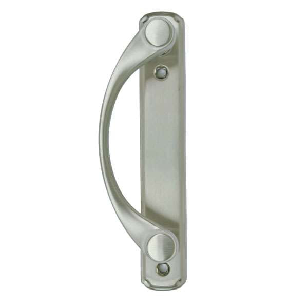 Andersen Newbury Style Handle (Left Hand Interior or Right Hand Exterior) in Satin Nickel Finish | WindowParts.com.