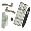 Andersen Newbury Style (Single Active) Hinged Door Hardware Set in Satin Nickel | WindowParts.com.