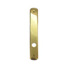 Andersen Newbury Style (Passive-Panel) Interior Escutcheon Plate in Bright Brass finish | WindowParts.com.