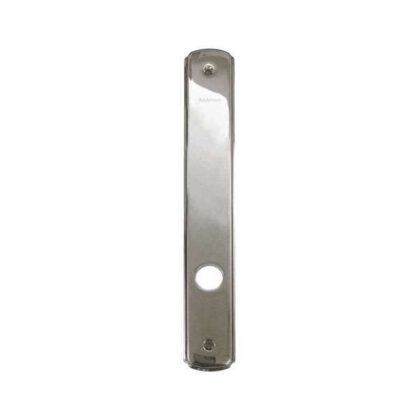 Andersen Newbury Style (Passive-Panel) Interior Escutcheon Plate in Chrome finish | WindowParts.com.