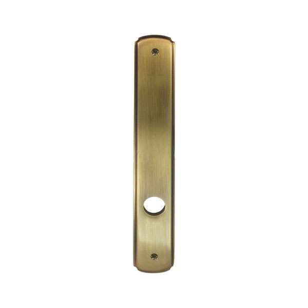 Andersen NewburyÿStyle (Passive-Panel) Interior Escutcheon Plate in Antique Brass finish | WindowParts.com.