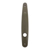 Andersen TribecaÿStyle (Passive-Panel) Exterior/Interior Escutcheon Plate in Escutcheon Plate in Stone finish | WindowParts.com.