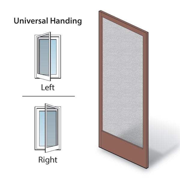 Andersen Frenchwood Hinged Patio Door Universal Hinged Insect Screen FWH27611 in Terratone | WindowParts.com.