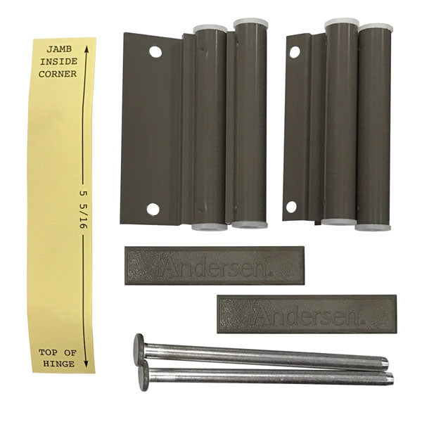 Andersen Single Door Hinged Screen Package for 68 and 611 Doors in Terratone | WindowParts.com.