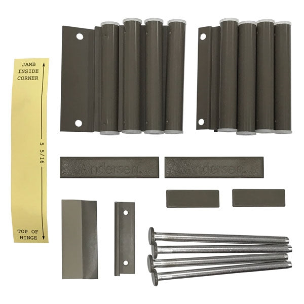 Andersen Double Door Installation Hardware Package for 68 and 611 Doors in Terratone | WindowParts.com.