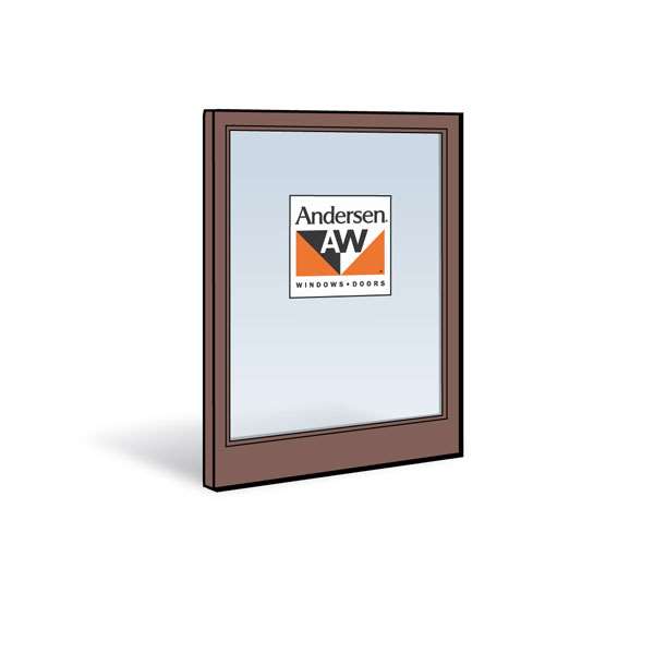 Andersen 2456C Lower Sash with Terratone Exterior and Natural Pine Interior with Low-E4 Glass | WindowParts.com.