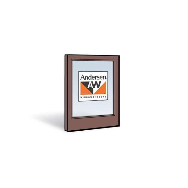 Andersen 18210 Lower Sash with Terratone Exterior and Natural Pine Interior with Low-E4 Sun Glass | WindowParts.com.