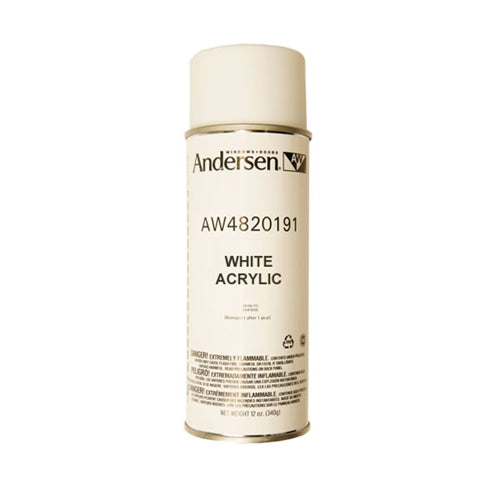 Andersen White Aerosol Spray Paint  12 oz | WindowParts.com.