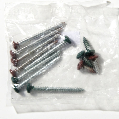 Andersen Storm Door Closer Screw Pack in Forest Green & Wineberry Color | WindowParts.com.