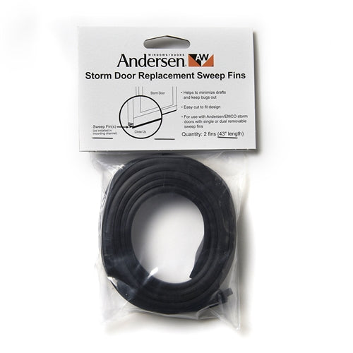 Andersen Storm Door Botton Sweep Fin Weatherstrip | WindowParts.com.