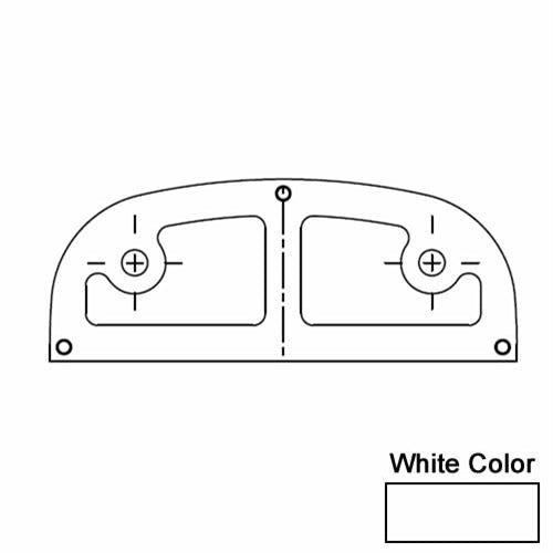 Andersen Sash Lock Shim in White (2002 to Present) | WindowParts.com.