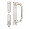 Andersen Albany 2-Panel Gliding Door Interior Hardware Set in White(Half-Kit) | WindowParts.com.