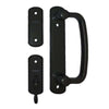 Andersen Albany 2-Panel Gliding Door Interior Hardware Set in Black(Half-Kit) | WindowParts.com.