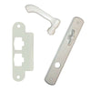 Andersen Albany Style (Single Active) Interior Hardware Set in White - Left Hand - Half Kit | WindowParts.com.