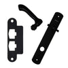 Andersen Albany Style (Single Active) Interior Hardware Set in Black - Left Hand - Half Kit | WindowParts.com.