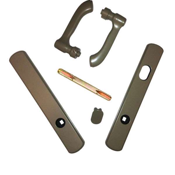 Andersen Albany Style (Double Active) Exterior Hardware Set in Stone - Half Kit | WindowParts.com.