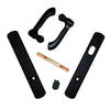 Andersen Albany Style (Double Active) Exterior Hardware Set in Black - Half Kit | WindowParts.com.