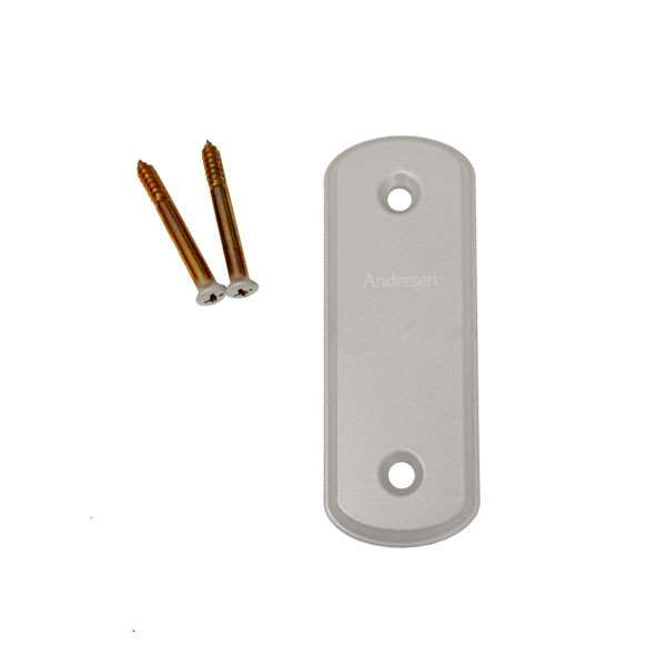 Andersen Albany Style Cover Plate in White | WindowParts.com.