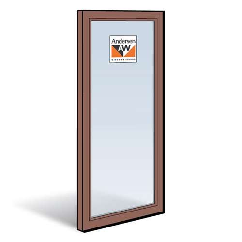 Andersen Operating Panel Terratone Exterior with Pine Interior Low-E SmartSun Tempered Glass Size 3068 | WindowParts.com.
