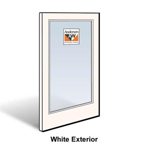 FWG40611 Frenchwood Gliding "Stationary" Patio Door Panel - Forest Green Exterior Color | WindowParts.com.