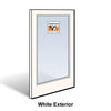 FWG4068 Frenchwood Gliding "Operating" Patio Door Panel - Forest Green Exterior Color | WindowParts.com.